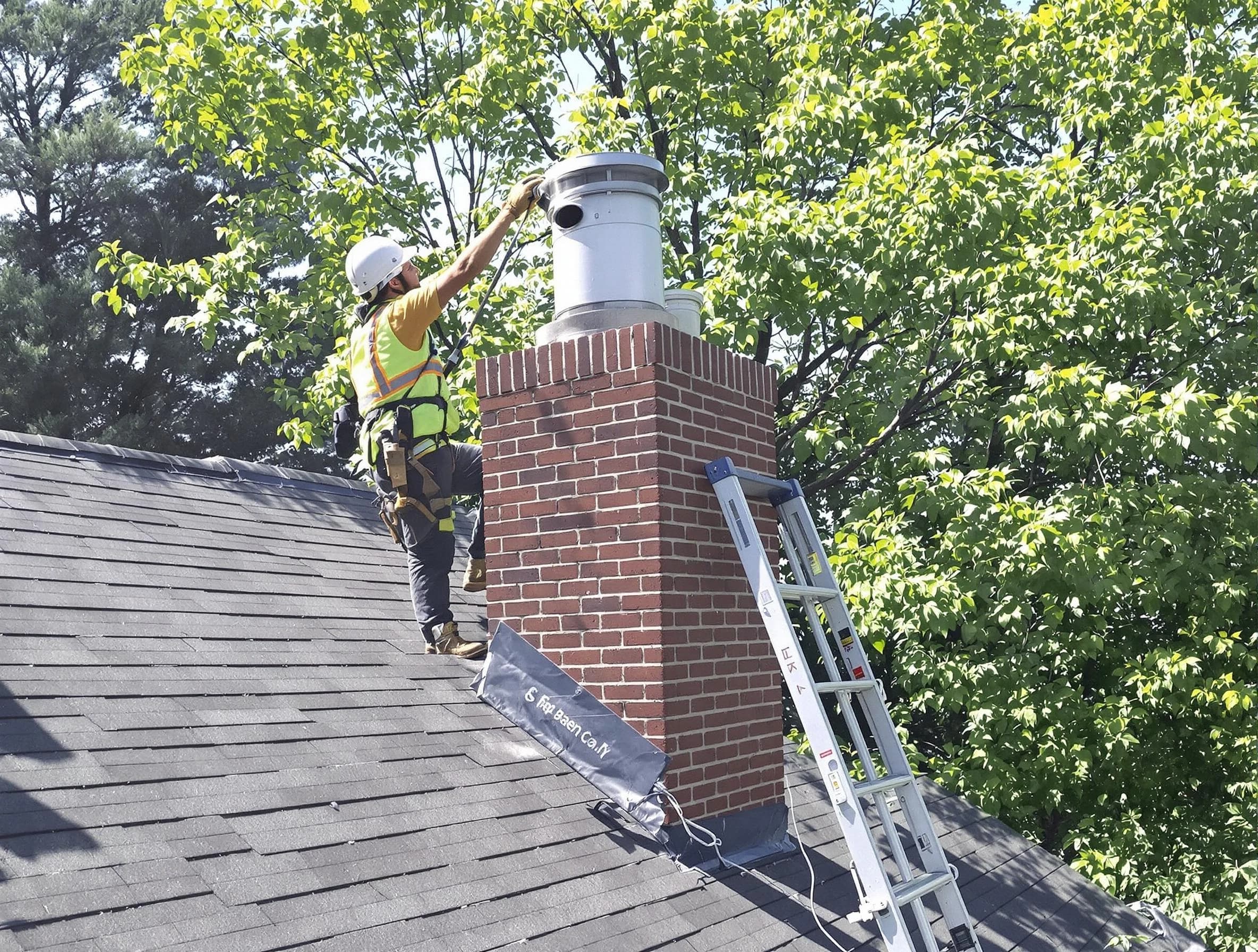 Chimney liner inspection by Nashville Chimney Sweep in Nashville, TN