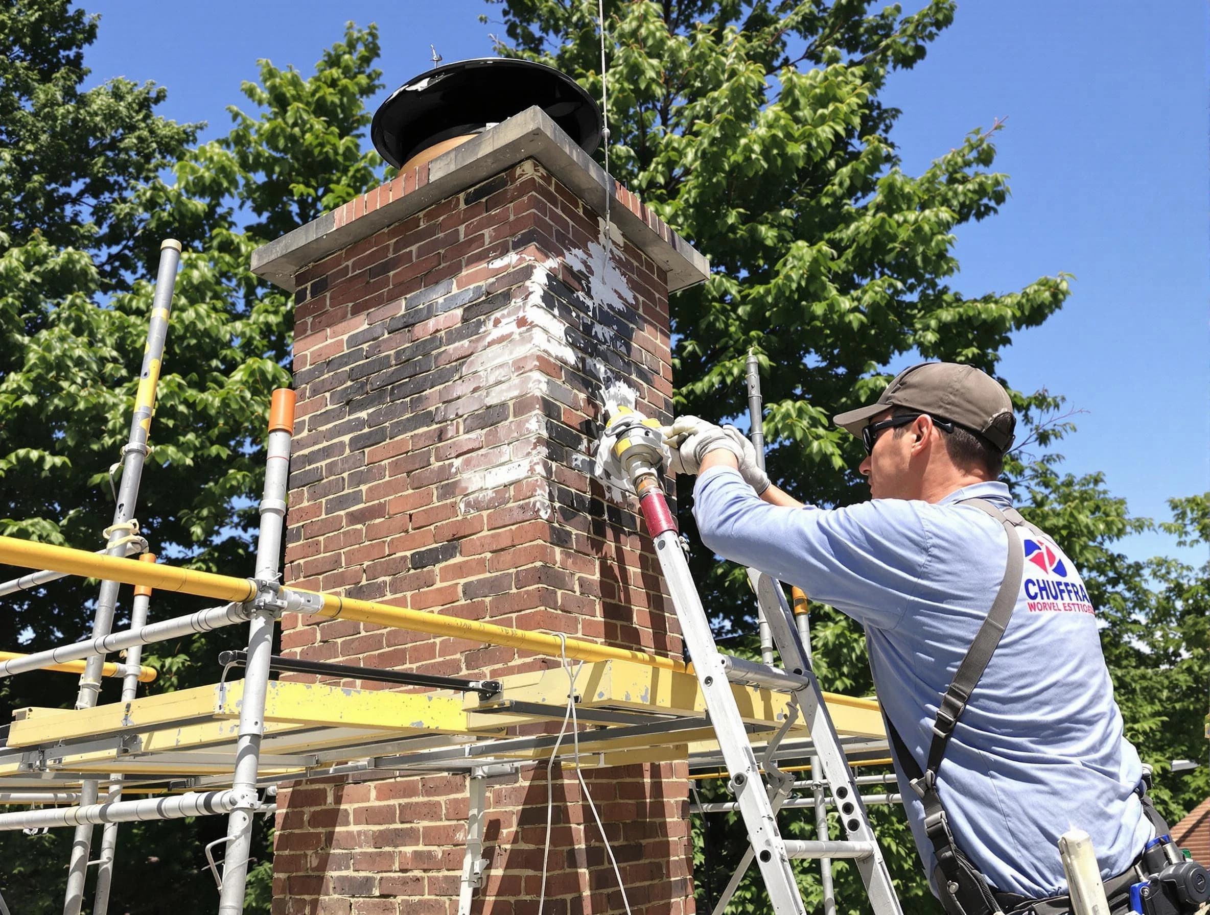 Structural chimney repair by Nashville Chimney Sweep in Nashville, TN