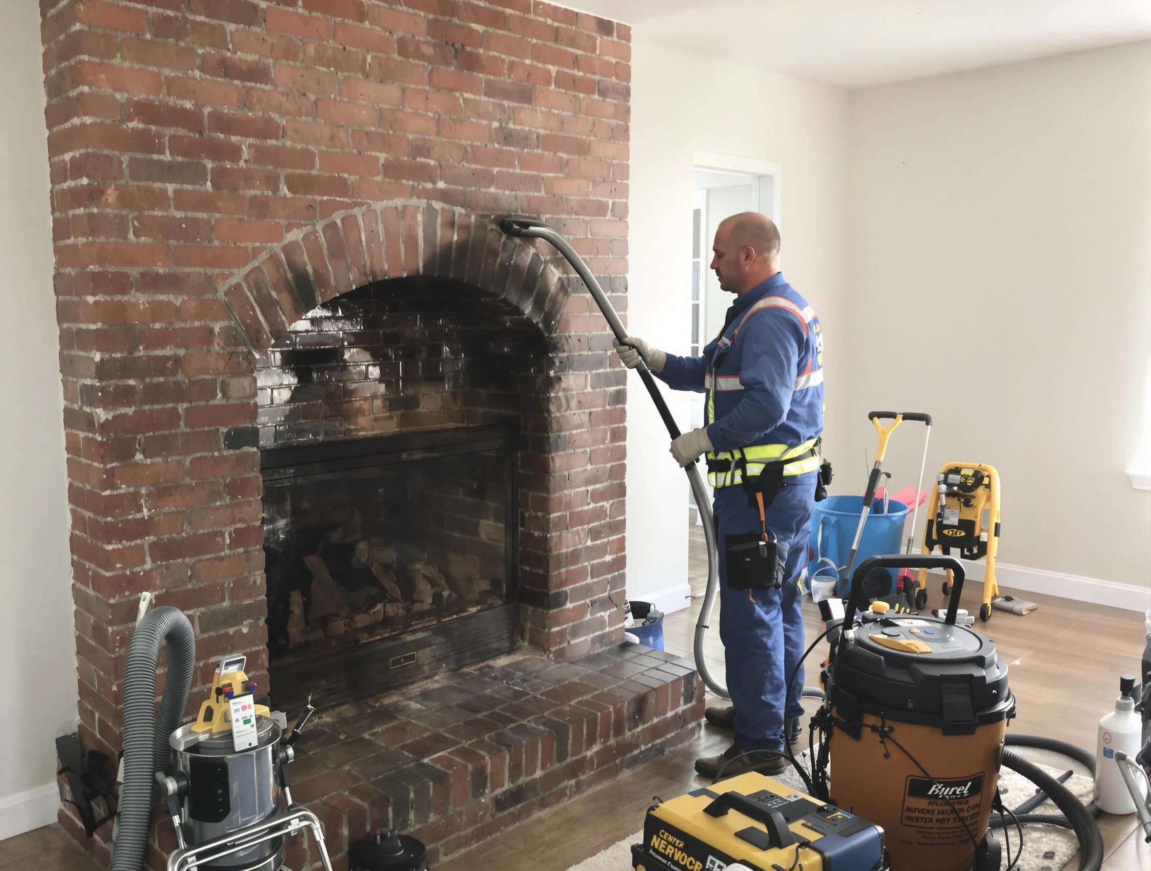 Nashville Chimney Sweep expert performing detailed chimney sweep in Nashville, TN
